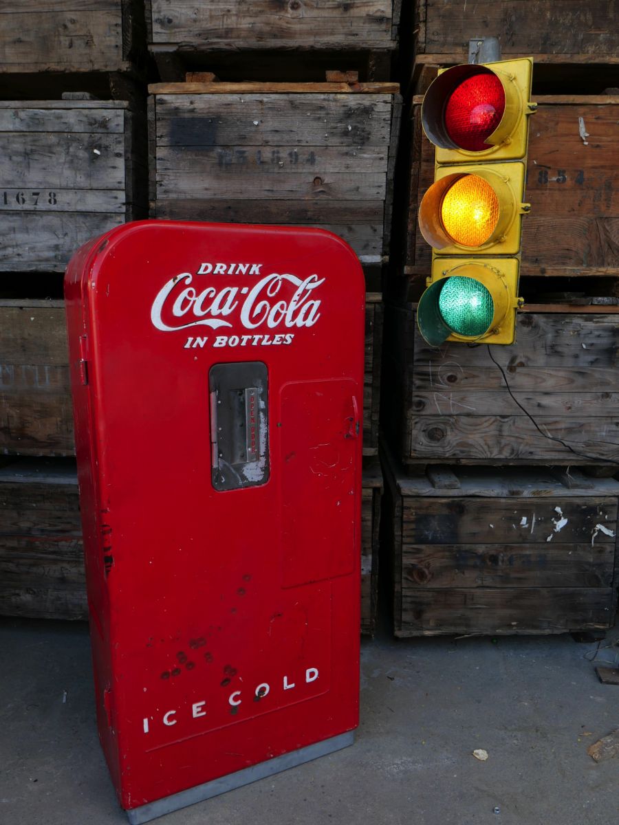 Sticker autocollant déco Canette Coca-Cola