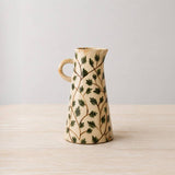 Vase en céramique feuille, 24,5 cm