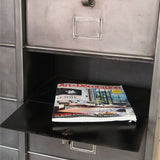 ancien grand meuble 30 casiers industriel a clapet strafor 1950