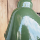 Rare Lampe O.C. White Industrielle fixation murale applique dans son jus