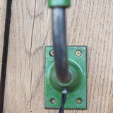 Rare Lampe O.C. White Industrielle fixation murale applique dans son jus