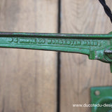 Rare Lampe O.C. White Industrielle fixation murale applique dans son jus