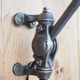 Rare Lampe O.C. White Industrielle fixation murale applique dans son jus