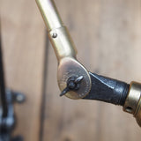 Rare Lampe O.C. White Industrielle fixation murale applique dans son jus