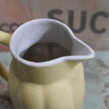 ancienne theiere / pot a infuser jaune