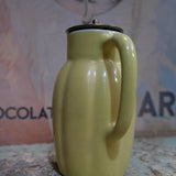ancienne theiere / pot a infuser jaune