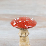 Déco Champignon Rustique, 8,1 cm