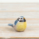 Déco Mésange bleue assise, 7,7 cm