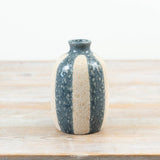Vase rayé, 14,5 cm