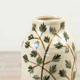 Vase en céramique Feuillage, 30,5 cm