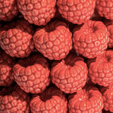Grand vase en céramique à motif framboise multicolore