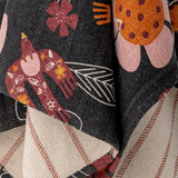 Vivielle Plaid, Multicolore, Mixed Fibers