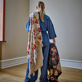 Vivielle Plaid, Multicolore, Mixed Fibers