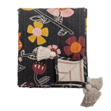 Vivielle Plaid, Multicolore, Mixed Fibers