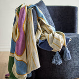 Salacia Plaid, Multicolore, Mixed Fibers