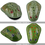 Ensemble de 8 jouets en tôle grenouille cliquetante