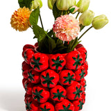 Grand vase multi-tomates en céramique