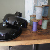 abat jour emaille lampe industrielle noire