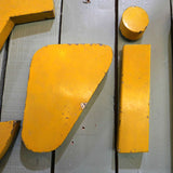 Old metal hairdresser sign