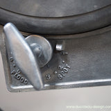 Vintage Hollywood Richardson cinema projector, 1930s/40s, with tripod and wheels