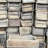 Set of 10 pieces Wooden box brick mold