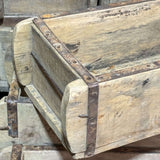 Boîte bois moule à brique