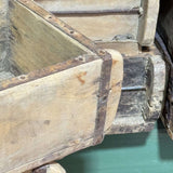 Boîte bois moule à brique