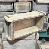 Boîte bois moule à brique