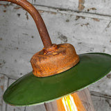 applique murale Lampe de cour, col de cygne exterieur semi courbé n°6