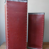 old Suroy textile factory crate, original color