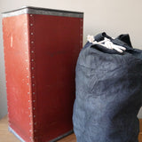 old Suroy textile factory crate, original color