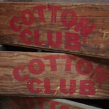 1 wooden crate brewery/lemonade maker USA COTTON CLUB
