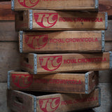 1 wooden case brewery lemonadier USA ROYAL CROWN COLA