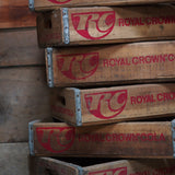 1 wooden case brewery lemonadier USA ROYAL CROWN COLA
