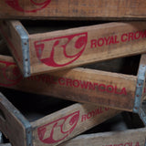 1 wooden case brewery lemonadier USA ROYAL CROWN COLA