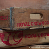 1 wooden case brewery lemonadier USA ROYAL CROWN COLA