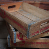 1 wooden case brewery lemonadier USA ROYAL CROWN COLA