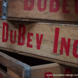 1 wooden case brewery lemonadier USA DUBEV INC.