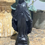 Miraculous Virgin Mary miniature black, Premonstratensian Candle Shop