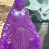 Mini Miraculous Virgin, Lilac, Premonstratensian Candle Shop