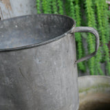 Zinc pot, ideal large plant pot cover