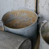 Zinc pot, ideal large plant pot cover