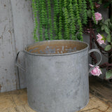 Zinc pot, ideal large plant pot cover