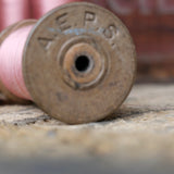 Lot of 4 spools from the old Lyon spinning mills / pink