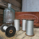 Lot de 4 bobines des anciennes filatures Lyonnaises gris