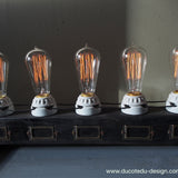 ampoule COMETTE 56  filament de carbonne facon Thomas Edison neuve