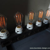 ampoule COMETTE 56  filament de carbonne facon Thomas Edison neuve