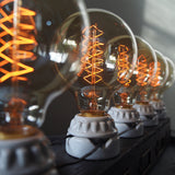 ampoule galaxie 95  filament de carbonne facon Thomas Edison neuve