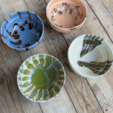 lot de 4 bols en ceramique decor flammé, Artisanat Roumanie