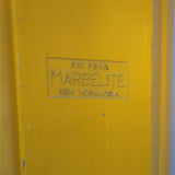 feu tricolore americain vintage USA jaune d'origine